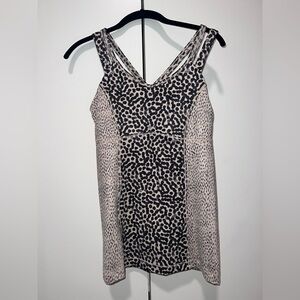Lululemon Athletica Cheetah Print Patterned Top
